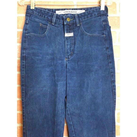 Marithe Francois Girbaud High-Waisted Vintage Jeans Size 7/8 Grunge Retro Tapere - Picture 2 of 10